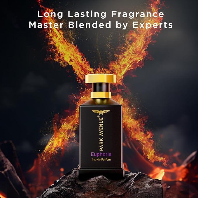 Park Avenue Euphoria, Eau De Parfum Men, 100ml | Long Lasting Perfume for Men |