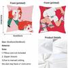 L-Lukas Eglinskas Cushion Cover Cushion Cover Pillowcase, Anti-Mite Invisible Zipper, Linen Sofa Cushion