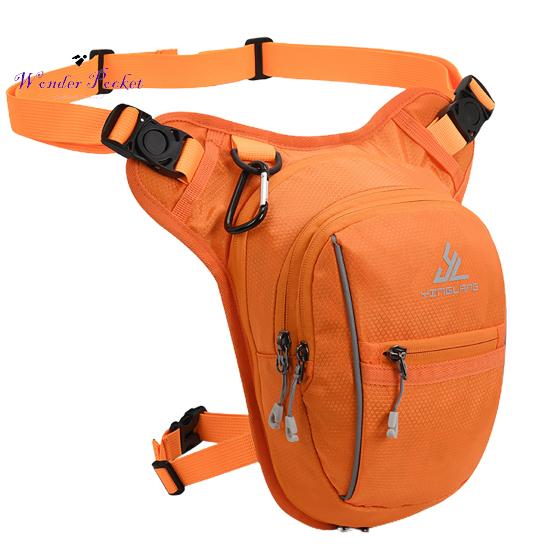 Pánská taška Crossbody Nastavitelný popruh Vodotěsné Multi Kapsy Měkká tkanina Fanny Pack Sports