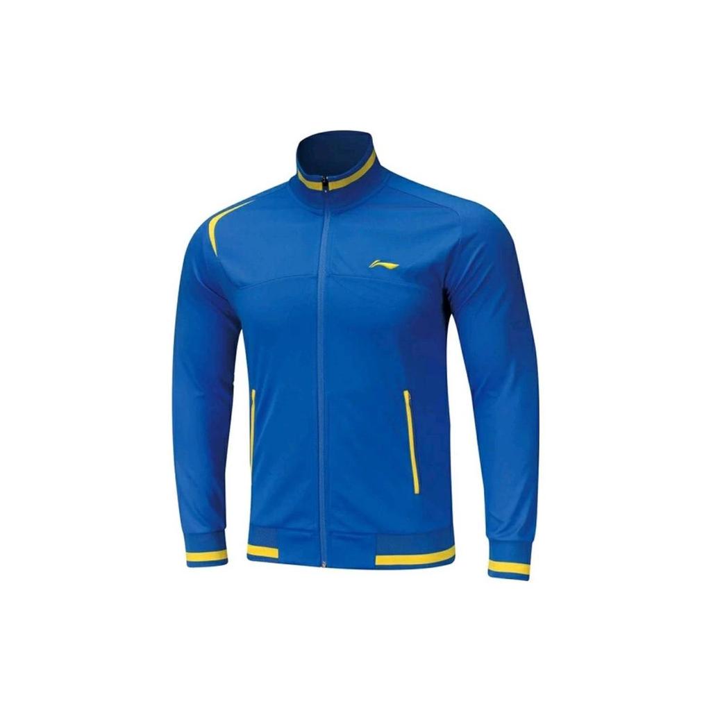 Li Ning Fitness Clothing Unisex Blue Moderate Straight Fit awdm545-1