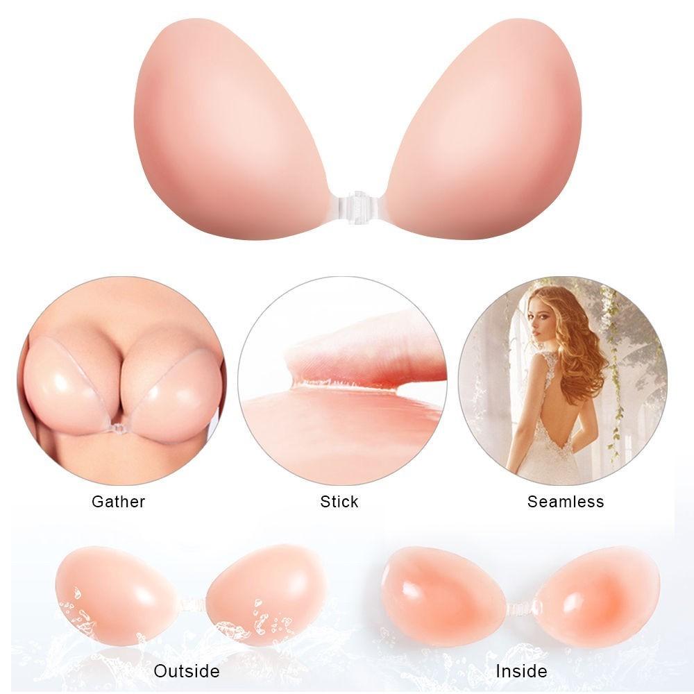 High-quality Silicone Strapless Invisible Bra Perfect For Youthful Women