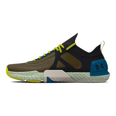 TriBase Reign 4 Pro Tent Black Men Sneakers Green 3025080-300