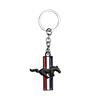 Adesivo per auto 3D Portachiavi in ​​metallo per Ford Focus 2 3 Mustang Shelby Mondeo GT F150 Everest Cobra Snake Decalcomania Anello portachiavi Catena Custodia