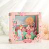 3D Pop-up Greeting Card for Mother's & Women's Day - Creative Paper Carving Thank You & Blessing Card