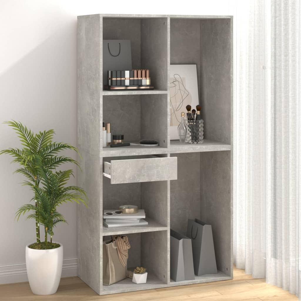 Vidaxl Cosmetic Cabinet, Concrete Grey, 80X40X75 Cm