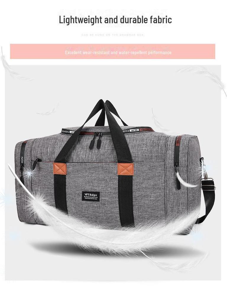 Lightweight Travel Bag: Large Capacity, Folding, Unisex, Portable Luggage & Messenger Bag for Business Trips