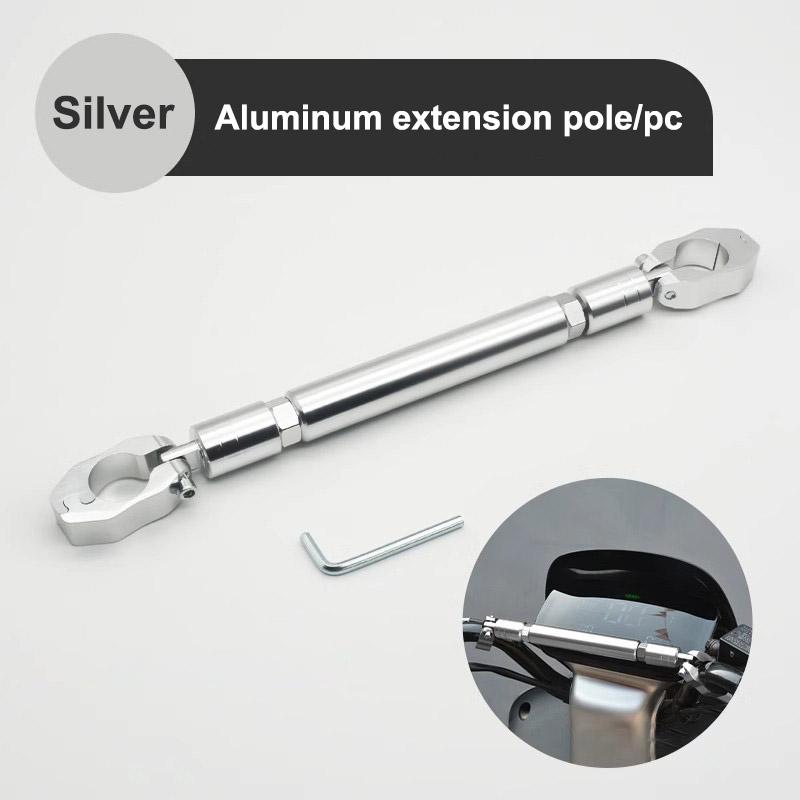 SEAMETAL Motorcycle Handlebar 22mm Aluminum Alloy Clamp Adjustable Crossbar