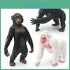 Gorilla Model Realistic Standing Figurine Pvc Material Perfect For Collectors And Decor