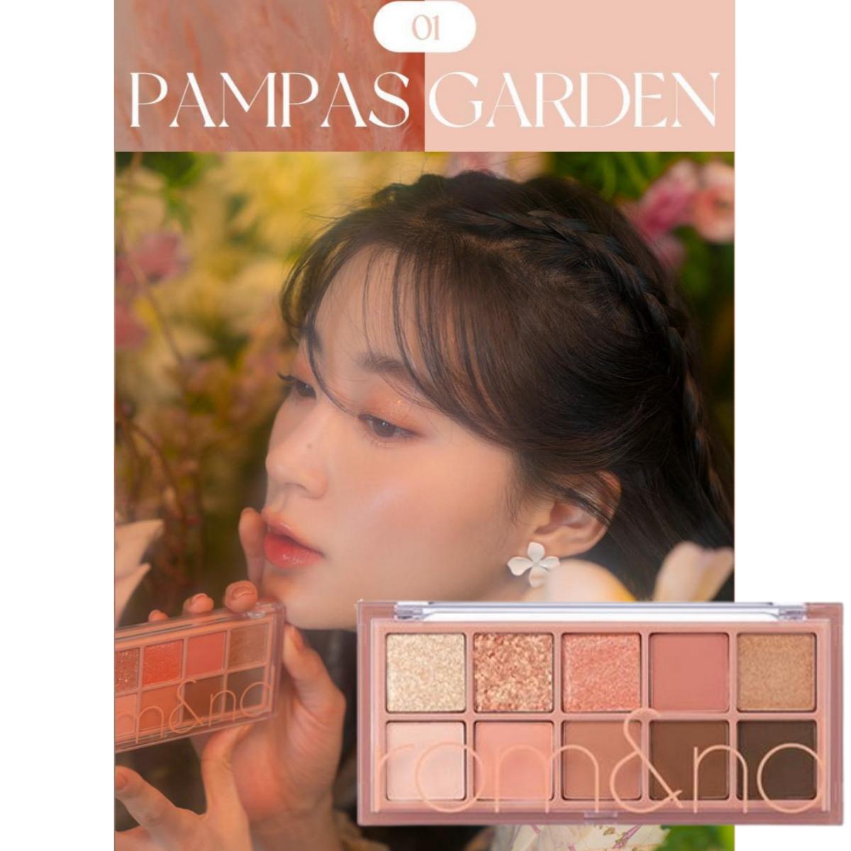 Rom&nd Лучше, чем Палитра Теней 1 Pampas Garden