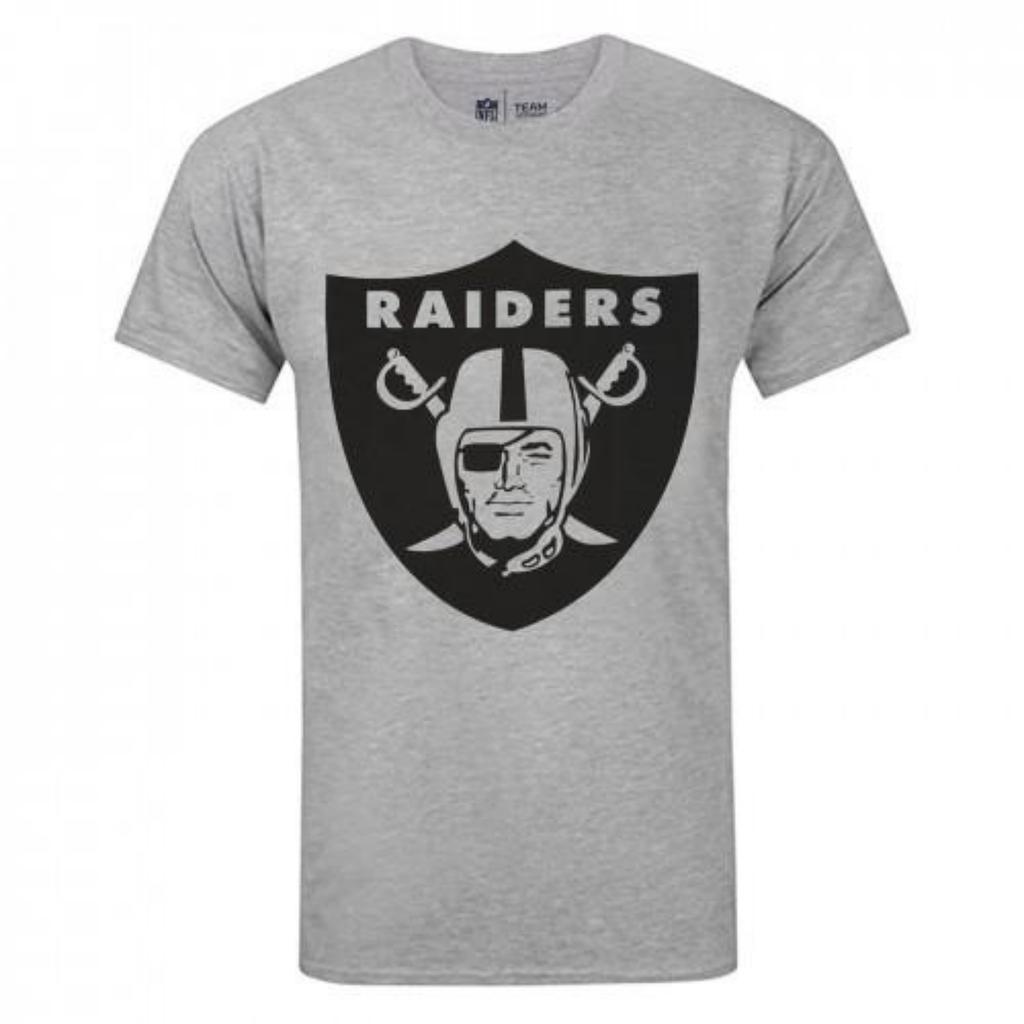 Maglietta NFL da uomo con logo Las Vegas Raiders