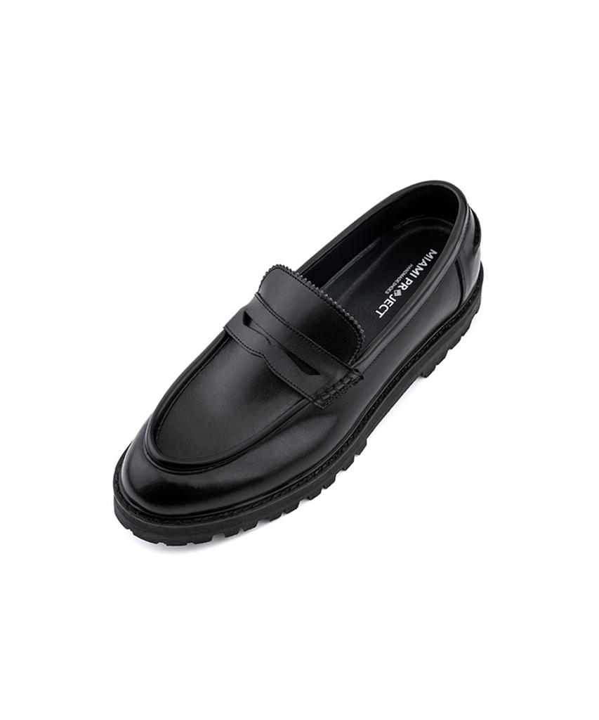 Miamiproject 0691 Calleocho Penny Loafers Vantablack