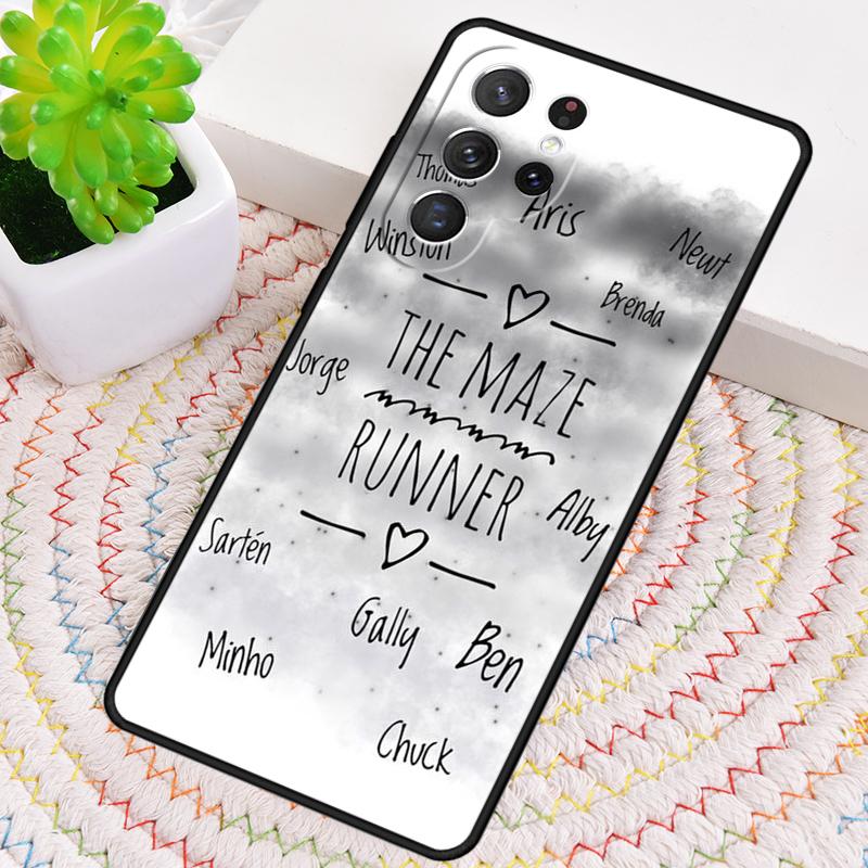 Newt Quotes The Maze Runner Cool Silicone Phone Case For Samsung Galaxy note 10 pro S26 S25 S24 S23 S22 S21 Plus Ultra Cover