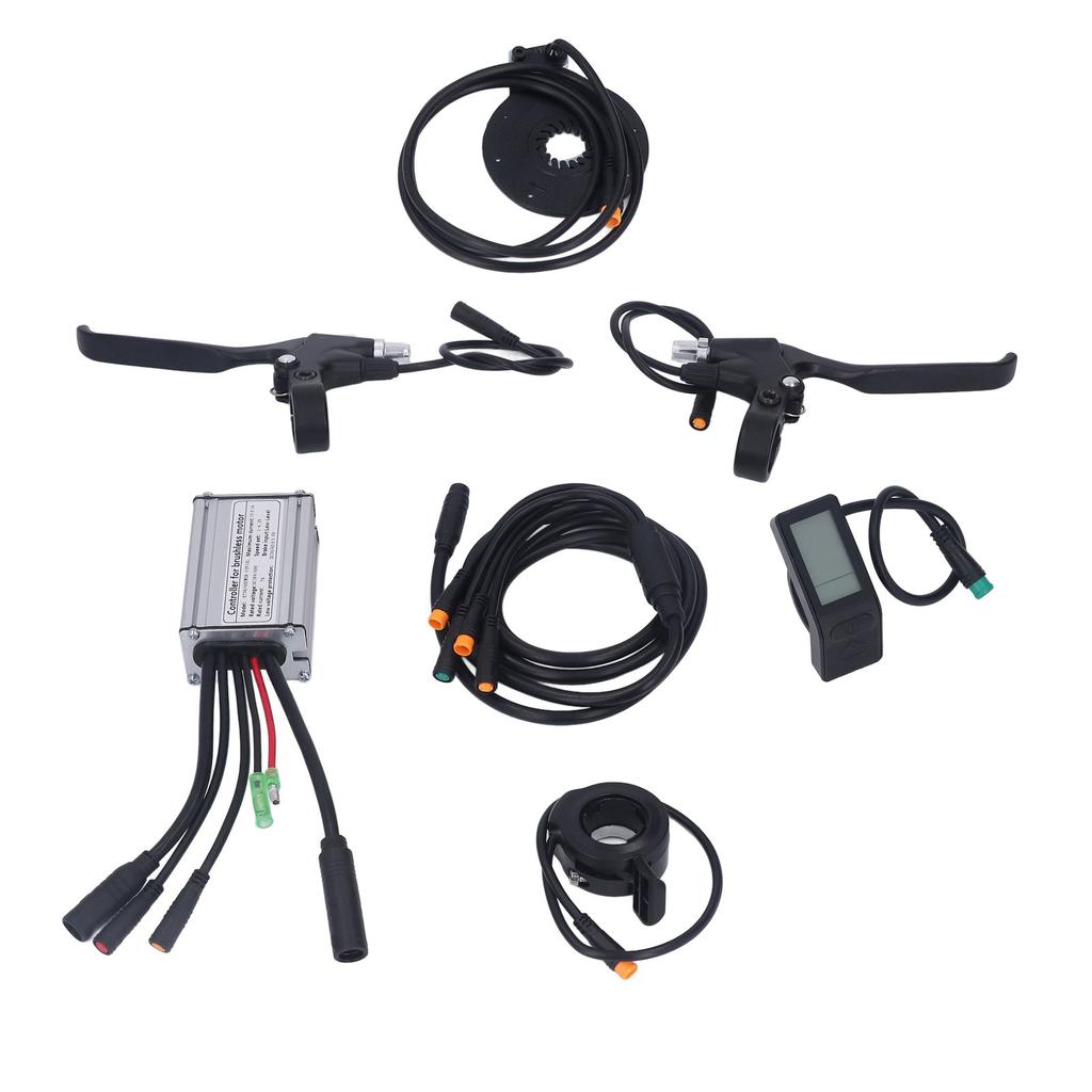 Electric Bike Modification Kit Waterproof 15A Controller LCD4 Panel Kit for 250W Motor