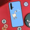 Cartoon Funny Goose For Huawei Nova 12s 12i 7i 8i 11i Y73 Y70 Y90 Y60 Y72 Y61 Y91 9 10 SE P30 Pro P40 Lite Case