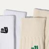 MAYOL MY Logo Embroidered Socks 2-PACK