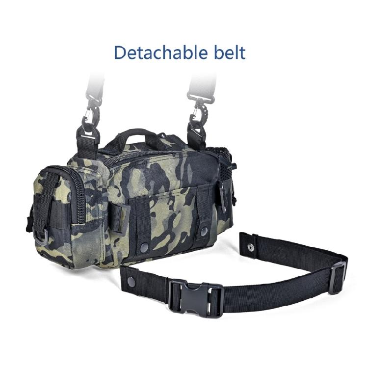 Fishing Tackle Bag Rod Lures Gear Storage Bag Waterproof Fishing Waist Bag