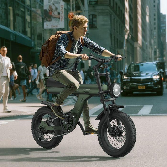 Electric Bike - JANSNO - X90 - 750W - 48V 14Ah Battery - 45KM Range - Max Speed 52km/h