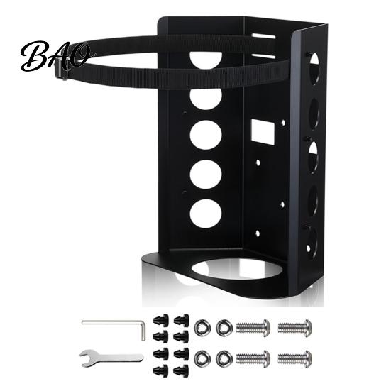 Truck Bed Tank Bracket Propane Mounting Bracket, Adjustable Stainless Steel Strap Design, Heavy Duty Rust Resistant Gas Bottle Holder for Outdoor