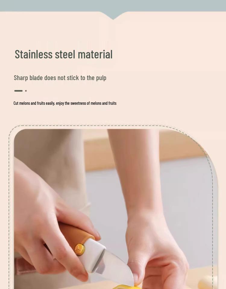 Multifunctional Double-Headed Fruit Peeler Knife for Home and Dorm Use