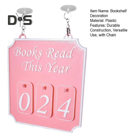 Bücherregal Dekoration Digitale Karten Set Motivierender Lese-Tracker Lesefortschritt Literarisches Dekor Bücherregal Akzente