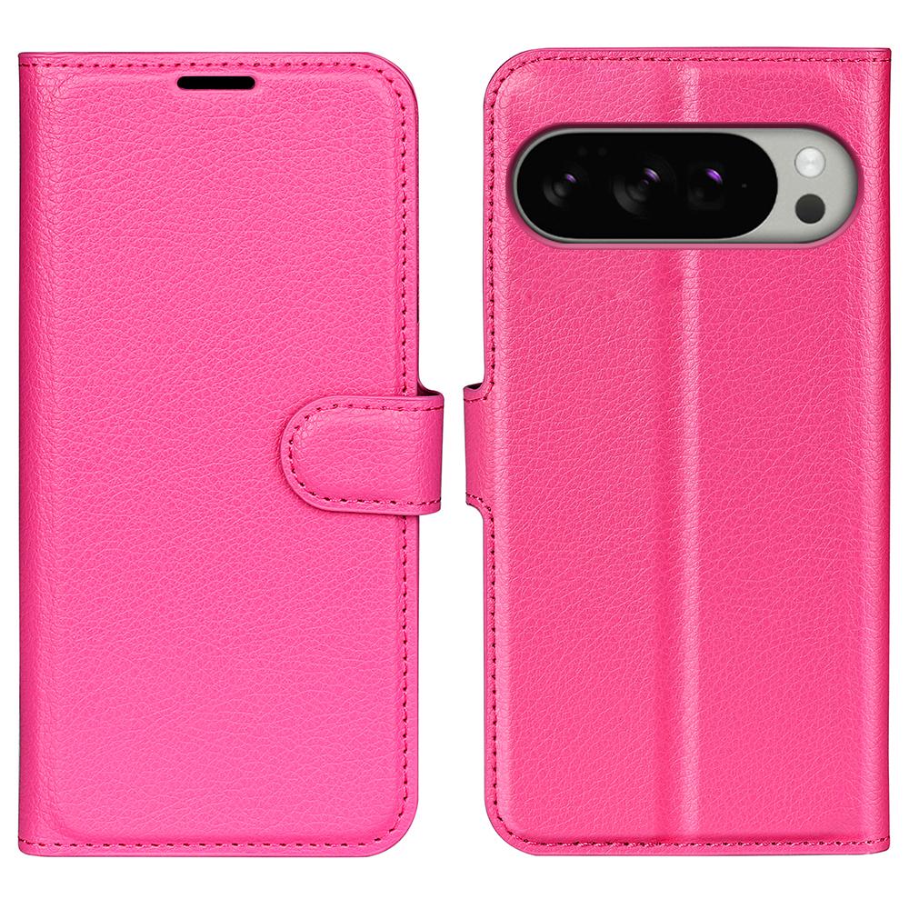 For Google Pixel 10 Pro XL Wallet Case Litchi Texture Shockproof Leather Flip Stand Phone Cover