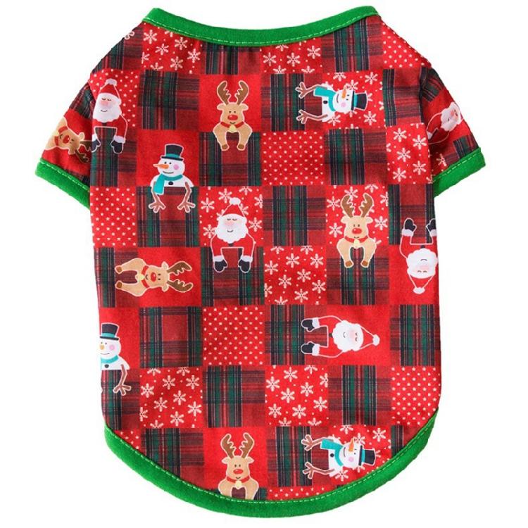 Festivals Dog Apparel Pet Costume for Cat Puppy Clothes Printed Pet T-Shirt Gift