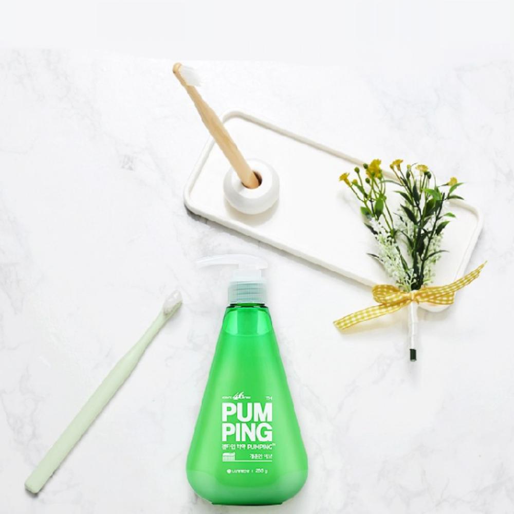 Perio 46cm Pumping Gel Toothpaste, Bad Breath Care, 2x285g (Option3)