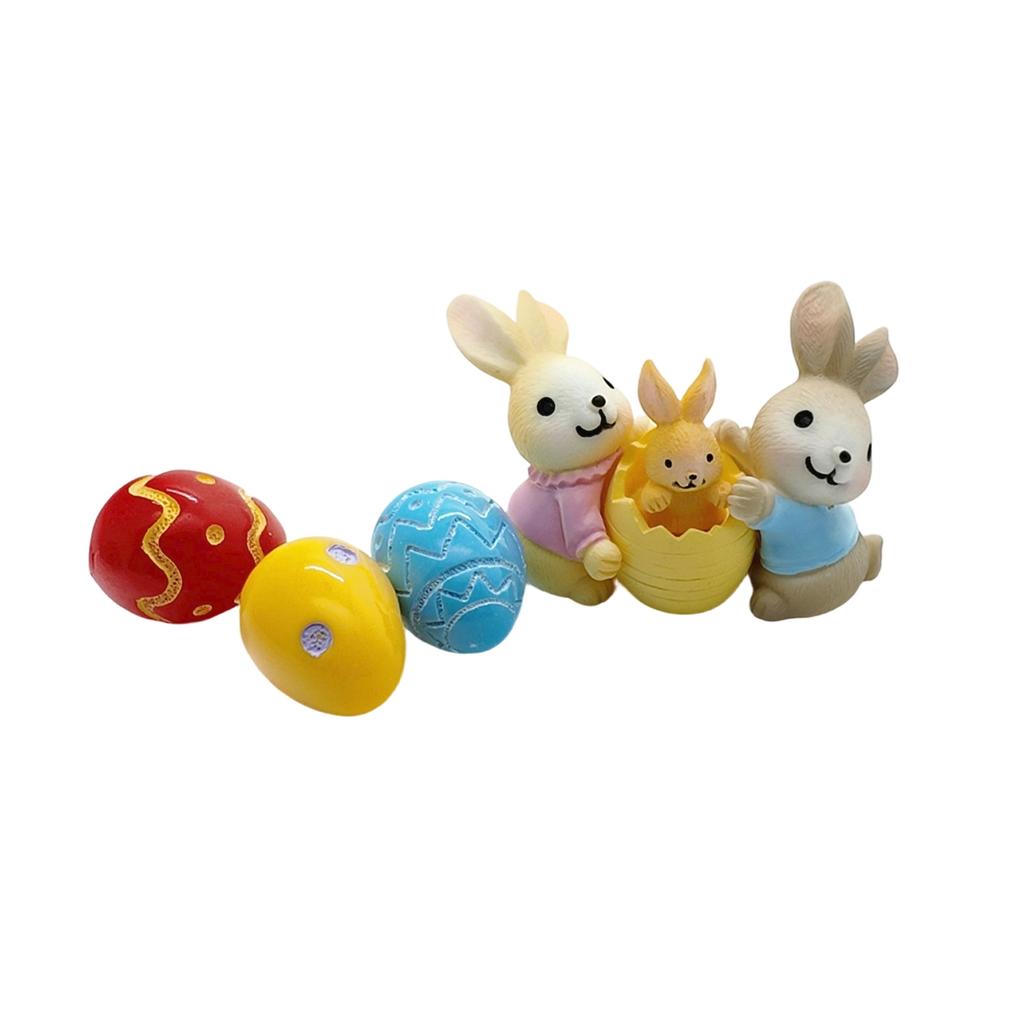 Reconstructed Old Man'S Truck Model Easter Bunny Egg Decoration Item Alloy Car Model