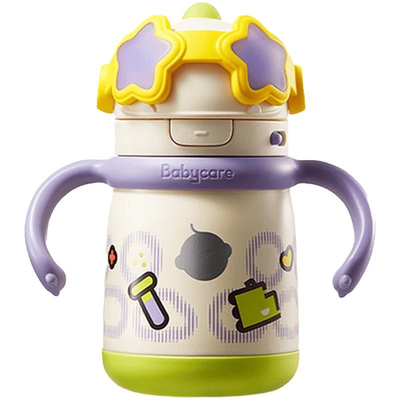 Babycare Dinosaur Kids Insulated Straw Bottle