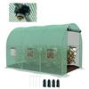 Sprinkler System Polytunnel Greenhouse, 3 X 2m, Green