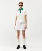 MAYOL Logo Embroidered Short Sleeve Polo Shirt_Ivory