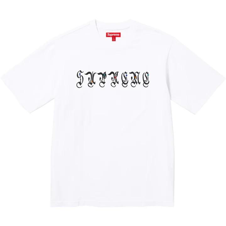 Supreme AOI Gems S/S Top White S