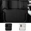 Car Trays For Eating PU Leather Foldable Multifunctional Auto Accessories Seat Back Organizer For Vehicle Truck SUV Van Door