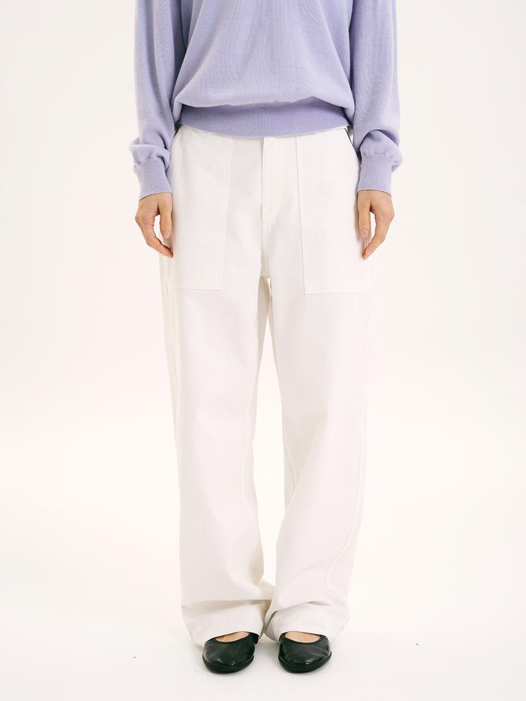 HAVE HAD Everyday Fatigue Pants (White)