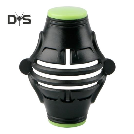 

Маркер для мячей для гольфа с вращением на 360 градусов, инструмент для выравнивания тройной линии маркера мяча, трафарет для выравнивания маркера мяча, портативные аксессуары для гольфа зелёный