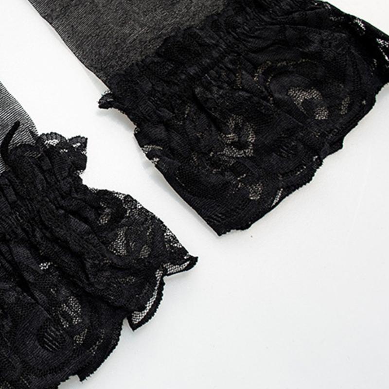 3Pcs Womens Lingerie Underwire Lace Lingerie Sets with Garter Belts One Pieced Bodysuit Teddys with Panty Stockings