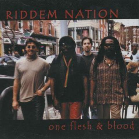 

CD RIDDEM NATION - One Flesh & Blood AIRCD455 Air Records 2005 US Reggae, Ska & Dub