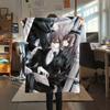 1PC Vampire Knight Print Flannel Blanket, High quality Comfortable for All Seasons, Home Decor, Warmth and Comfort, Perfect for Christmas Gifts235