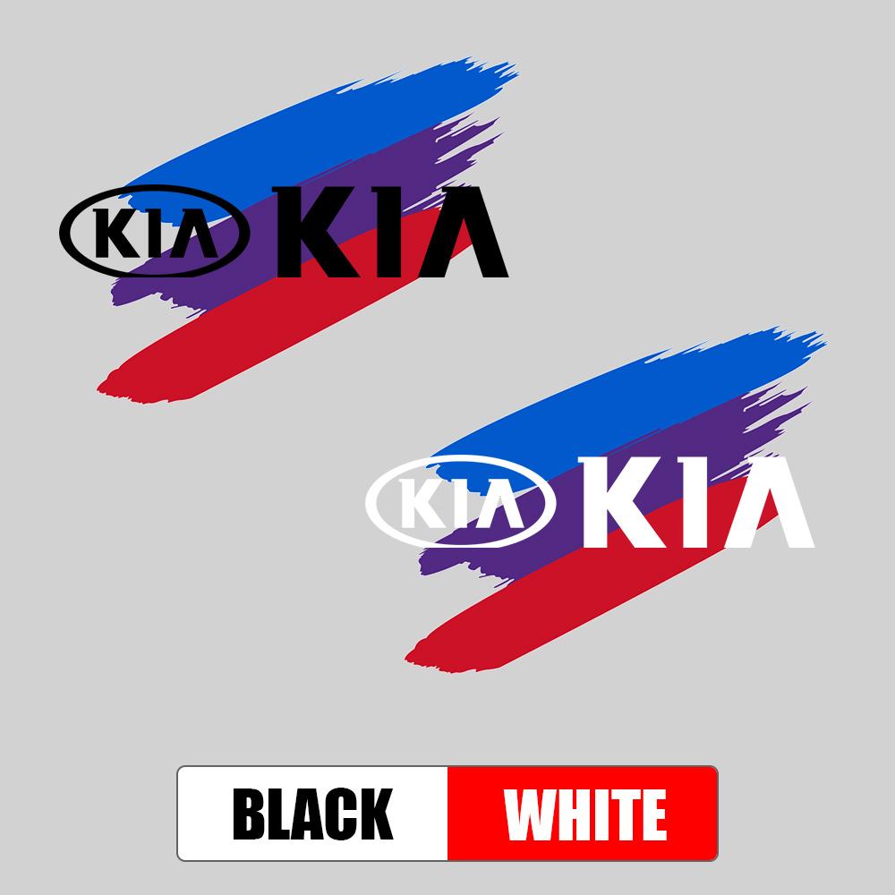 Car Sticker Fuel Tank Sticker Car Door Side Sticker Body Decals For KIA KN K5 K6 Optima Sorento RIO Picanto Ceed KX1 K4 Sportage BV3