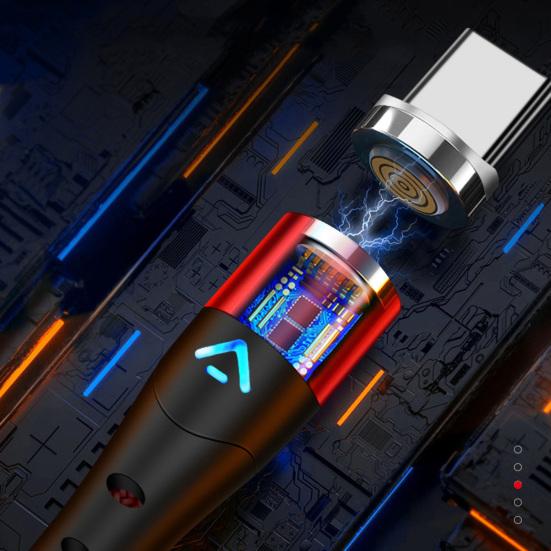 Charging Cable Magnetic Aluminium Alloy Portable Fast Charging Phone Plug for iPhone