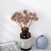 12pcs Realistic Artificial Small Thorn Ball Bouquet DIY Colorfast Artificial Prickly Ball Handmade Fake Plants Vase Decor
