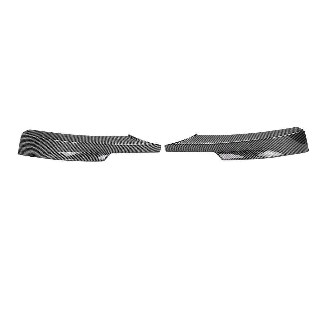 Front Bumper Lip Side Splitter Spoiler Carbon Fiber Pattern Replacement for E90 E91 M Sport LCI 2009 2012 Adhesive