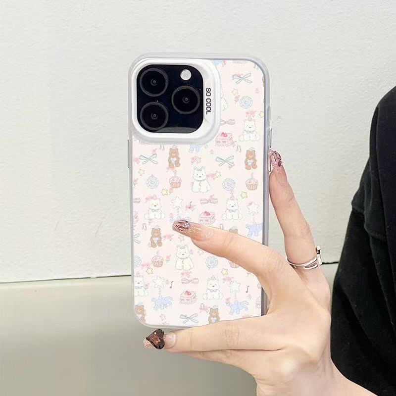 The New Cartoon Puppy Is Suitable for Iphone17 Mobile Phone Case Apple 15promax/14 Female 13pro12 Cute 16.
