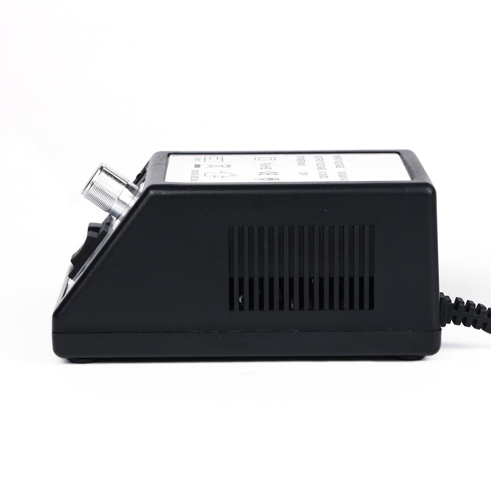 20000RPM Black Electric Nail Drill Machine Set For Professional Manicure Pedicure Nail File Equipment Nail Art Tools Kit SA885-1