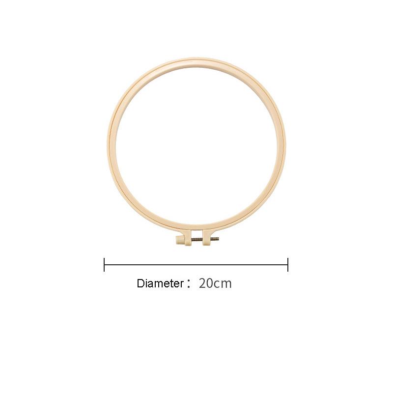 1pc 9/12/16/20/24/26.5cm Embroidery Hoop DIY Art Craft Cross Stitch Circle Round Hoop Ring Frame Adjustable Sewing Tools