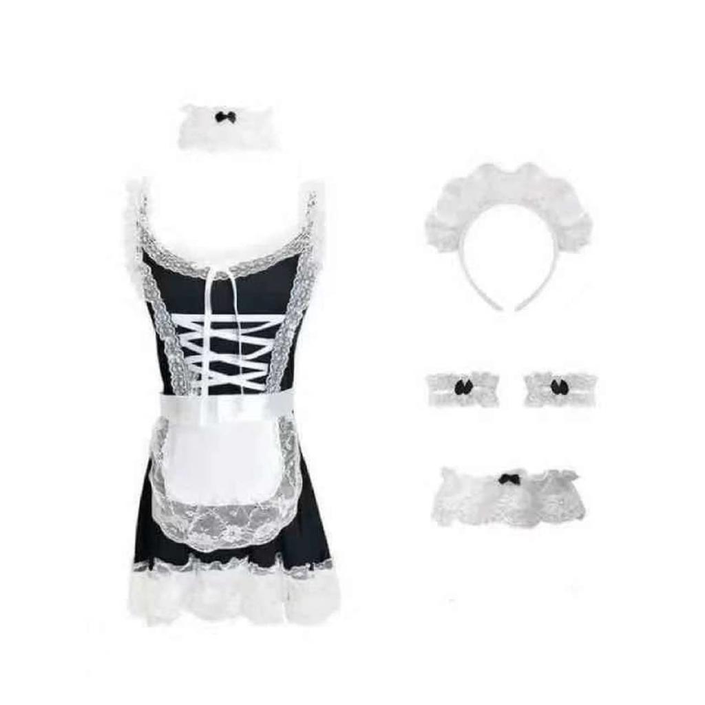 Lumiwanna Halloween Maid Costume for Cute and Sexy Maid Cosplay JK Sailor Manga and Anime Adult Sexy Party NVP02 Women, Costume, Uniform, Uniform,