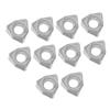 10Pcs Carbide Turning Inserts Indexable Coated for Wood Milling CNC Lathe Tools RWNMU040308ERR