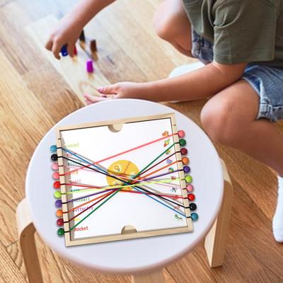 Knotenpuzzle, Seilentwirrung, Stapelsortierspielzeug-Herausforderung für