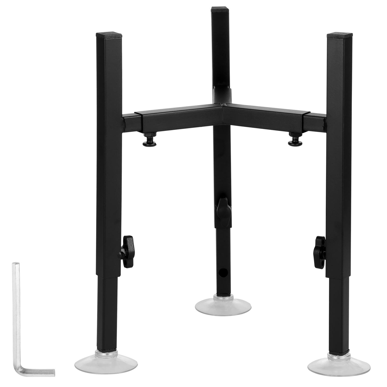 

Регулируемая высокая подставка для мисок для корма для собак, металлическая подставка для мисок для корма для собак больших и очень больших размеров чёрный