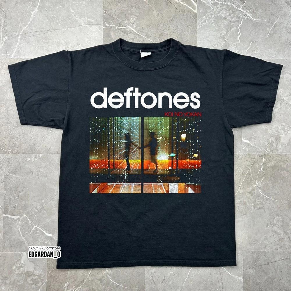 Rare! Deftones Koi No Yokan Album Band Black Unisex T-shirt Size S-5XL Unisex T-Shirt XXXXL